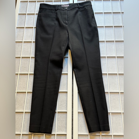 AT LOFT Curvy Skinny Pants Black size 6 - Picture 1 of 4